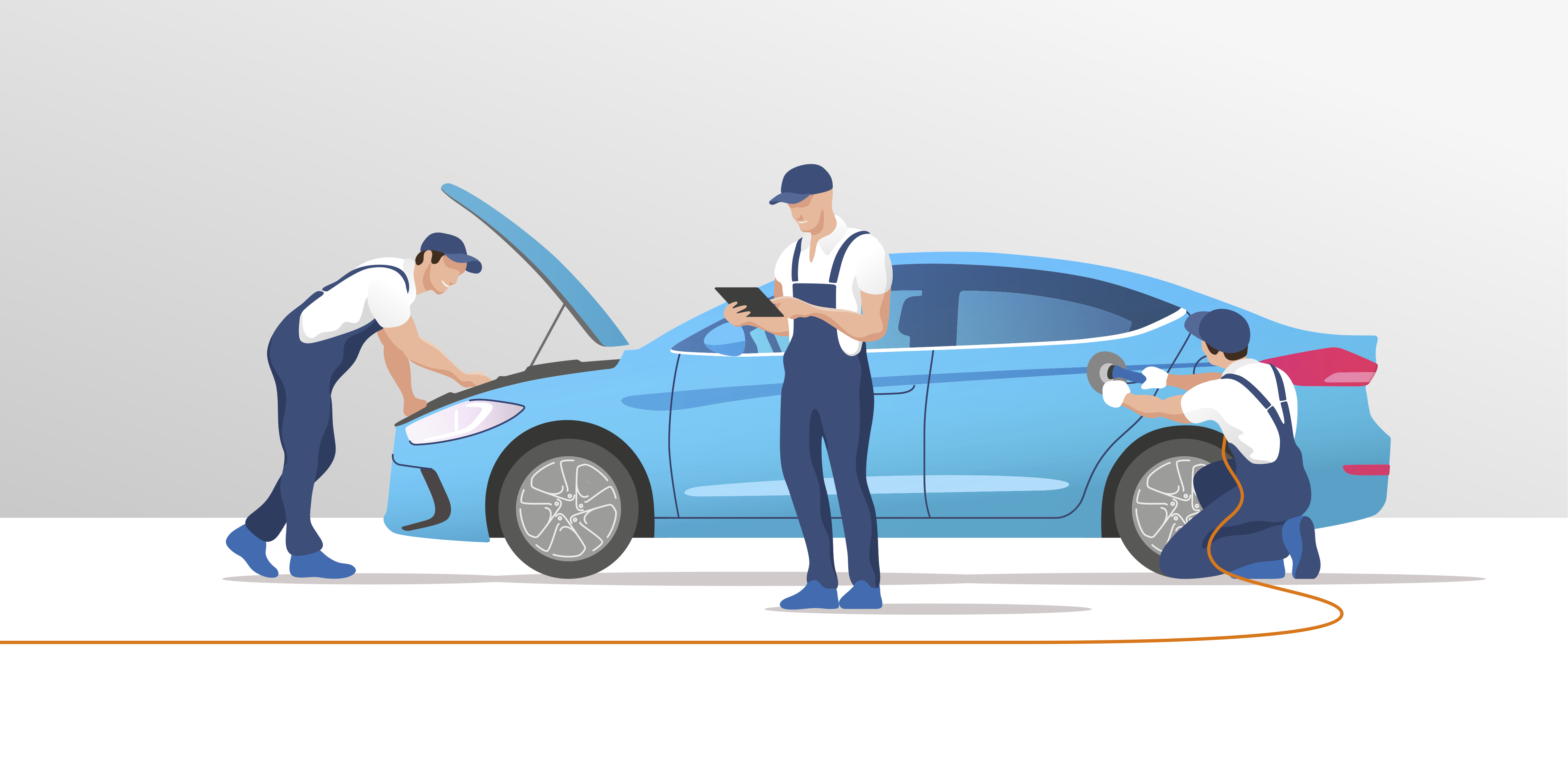 Burlingame Auto Body Tesla Repair
