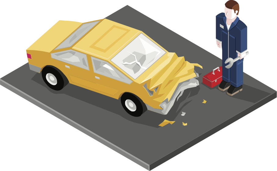 Redwood city Auto Body repair work